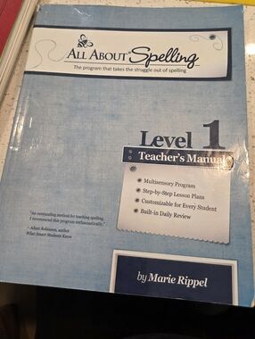 All About Spelling Level 1 - Teacher's Manual